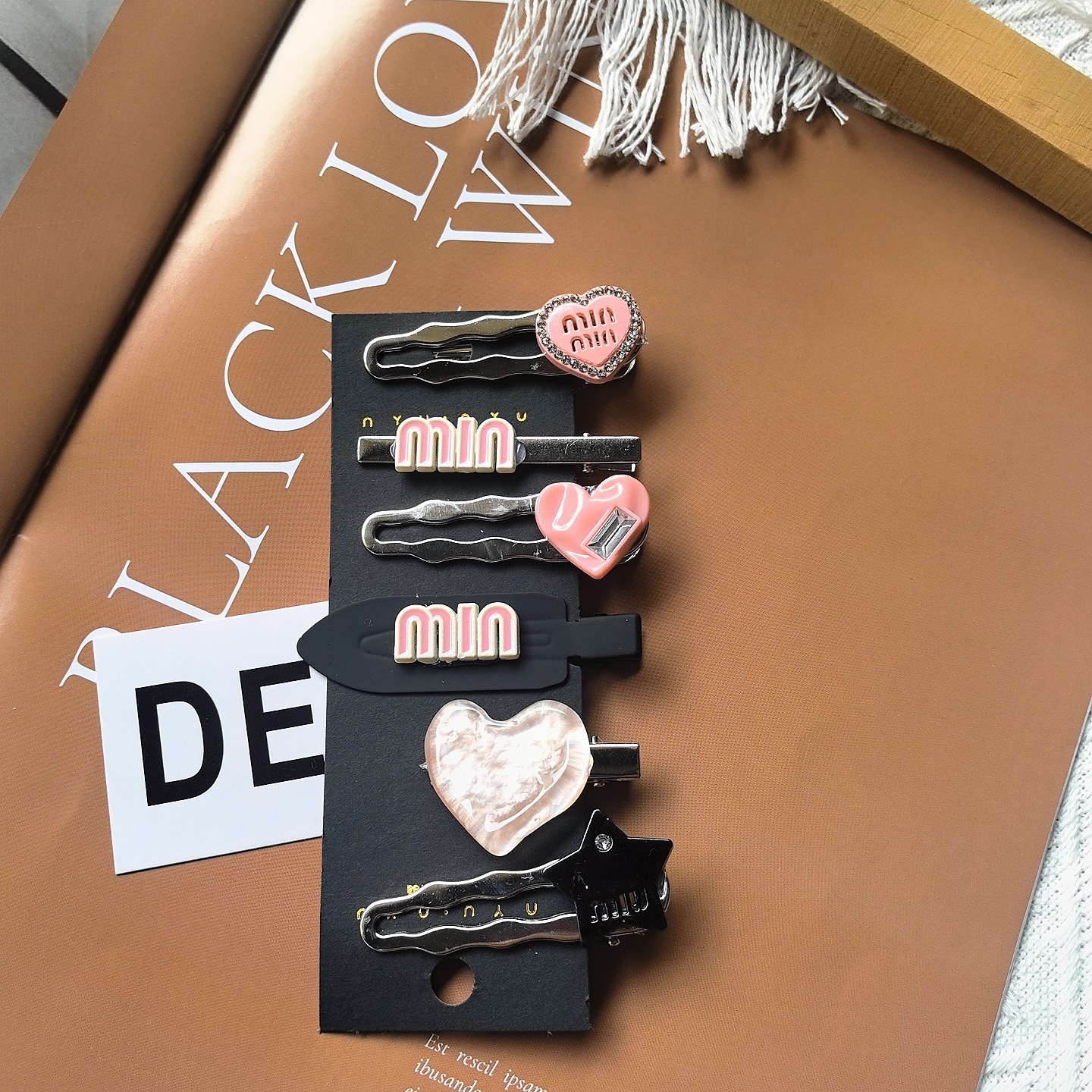 Red de Internet para niños horquilla tocado 2025 nueva niña horquilla niña linda bebé flequillo clip de cabello roto