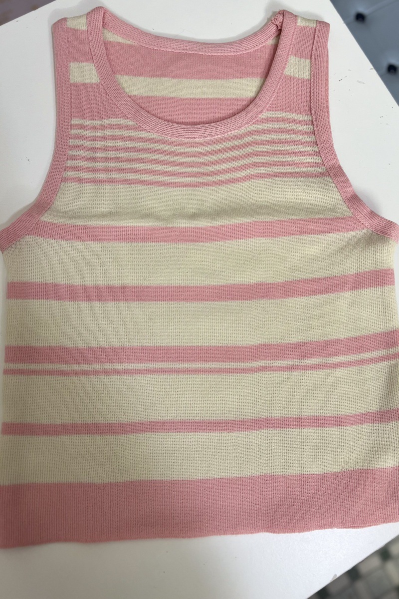 Damen Strick Camisole Weste Mit Breiten Trägern Für Sommer_voghion.com