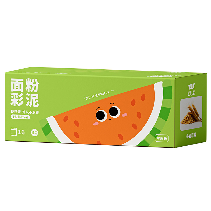 面粉彩泥儿童橡皮泥安全无毒幼儿园专用超轻无味食品级宝宝黏粘土|undefined
