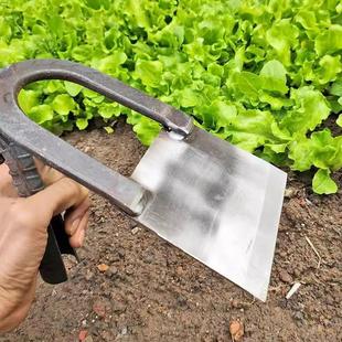 Hoe Home Weeding and Loosen Soil Large Hoe Hollow Large Soil Leakage Hoe All Steel Old-fashioned Weeding Special Agricultural Tools