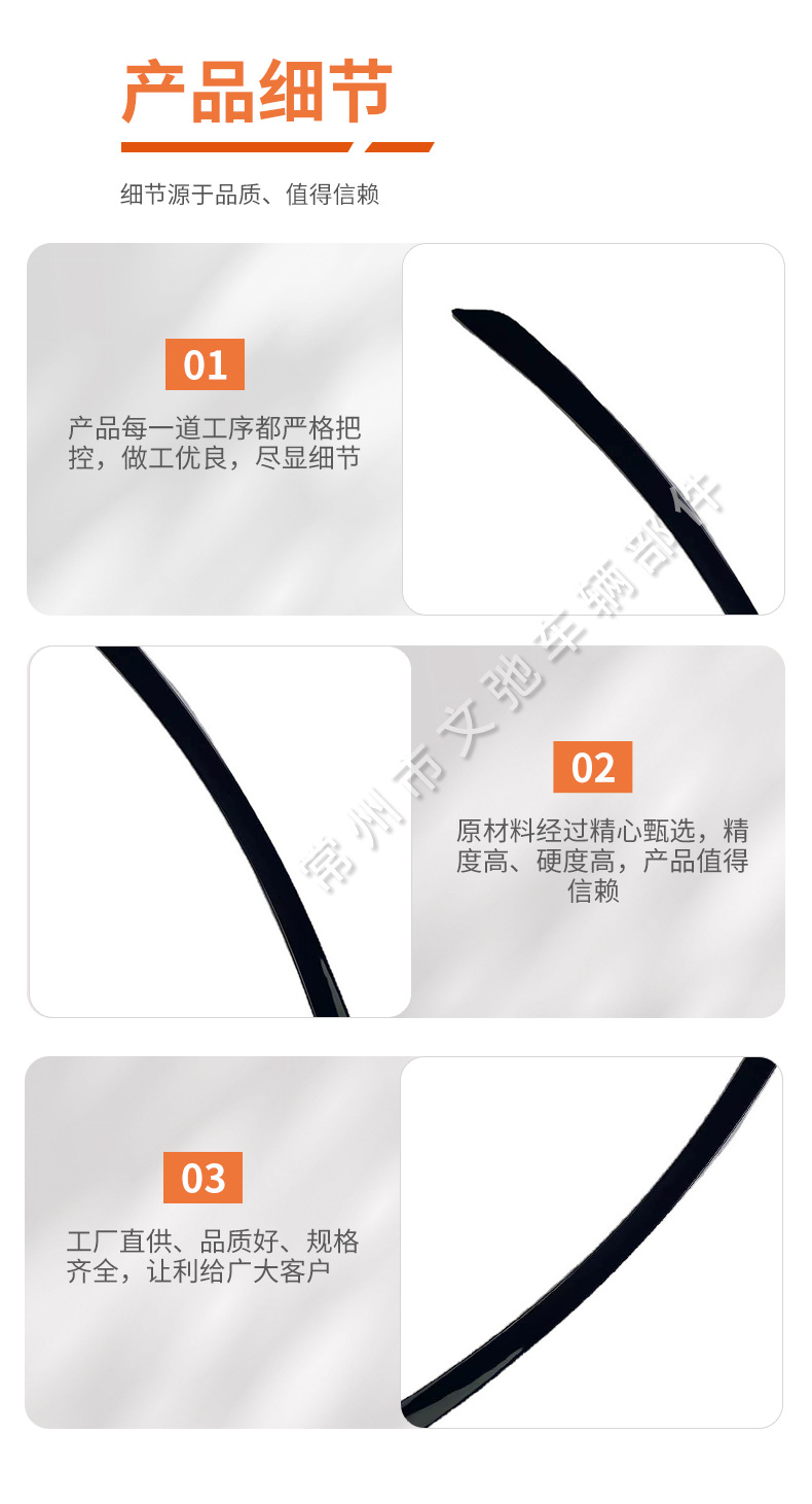 Applicable to 02-24 Mercedes-Benz E-Class W207/W212/W213/W214 Modified E63S Paste Fixed Wind Wing
