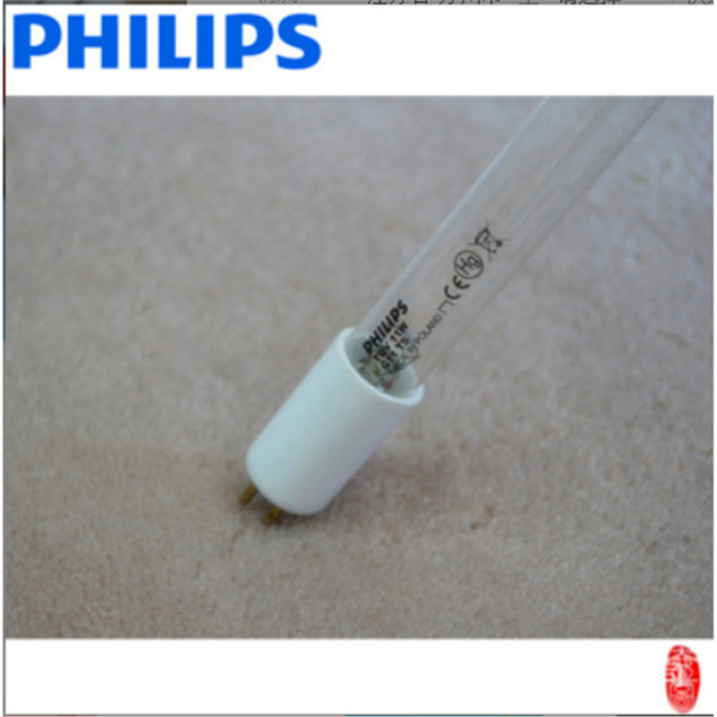 紫外线杀菌灯管TUV 11W 4PSE 单端4针 水处理消毒管