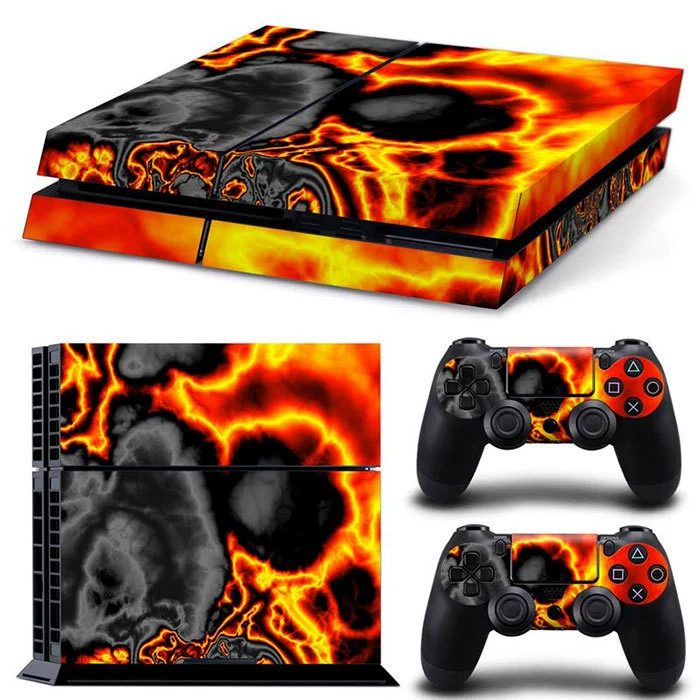 Скины‑наклейки для PS4 — модные мультяшные и стильные дизайны, матовый винил против царапин