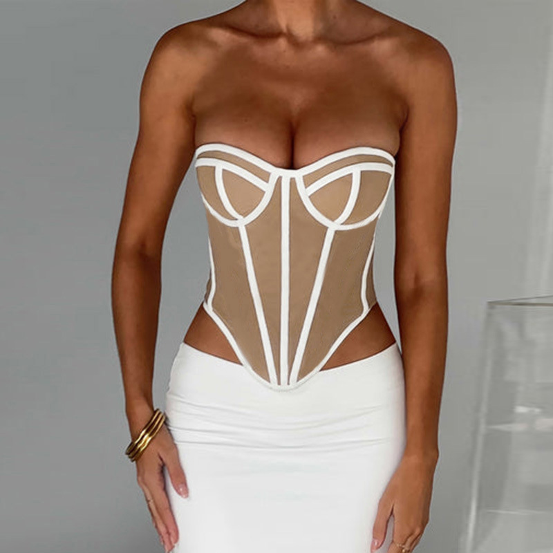Stylish Strapless Top 3