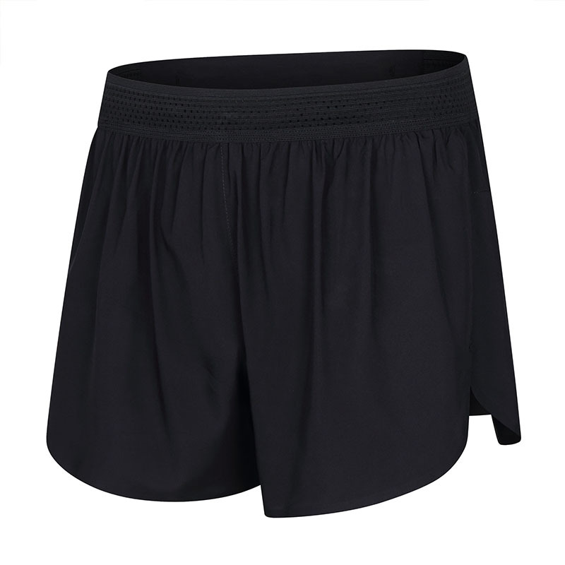 Pantalones cortos deportivos para hombres y mujeres maratón de larga distancia transpirable forro de secado rápido entrenamiento de fitness anti-exposición tres pantalones sin costuras