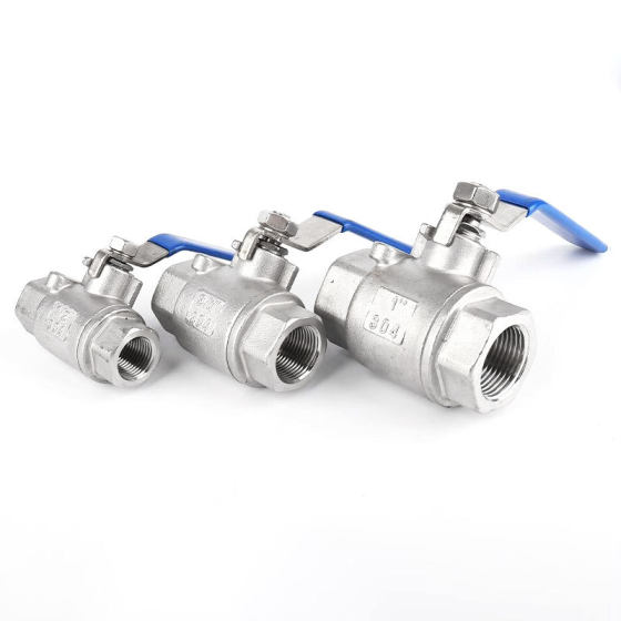 201/304/316L stainless steel internal tooth ball valve two-piece ball valve internal thread valve 2P threaded ball valve Q11F