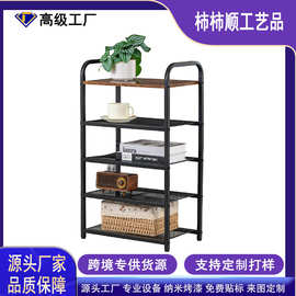 跨境专供鞋架宿舍楼道鞋柜玄关门后家用门口简易落地多层落地鞋架