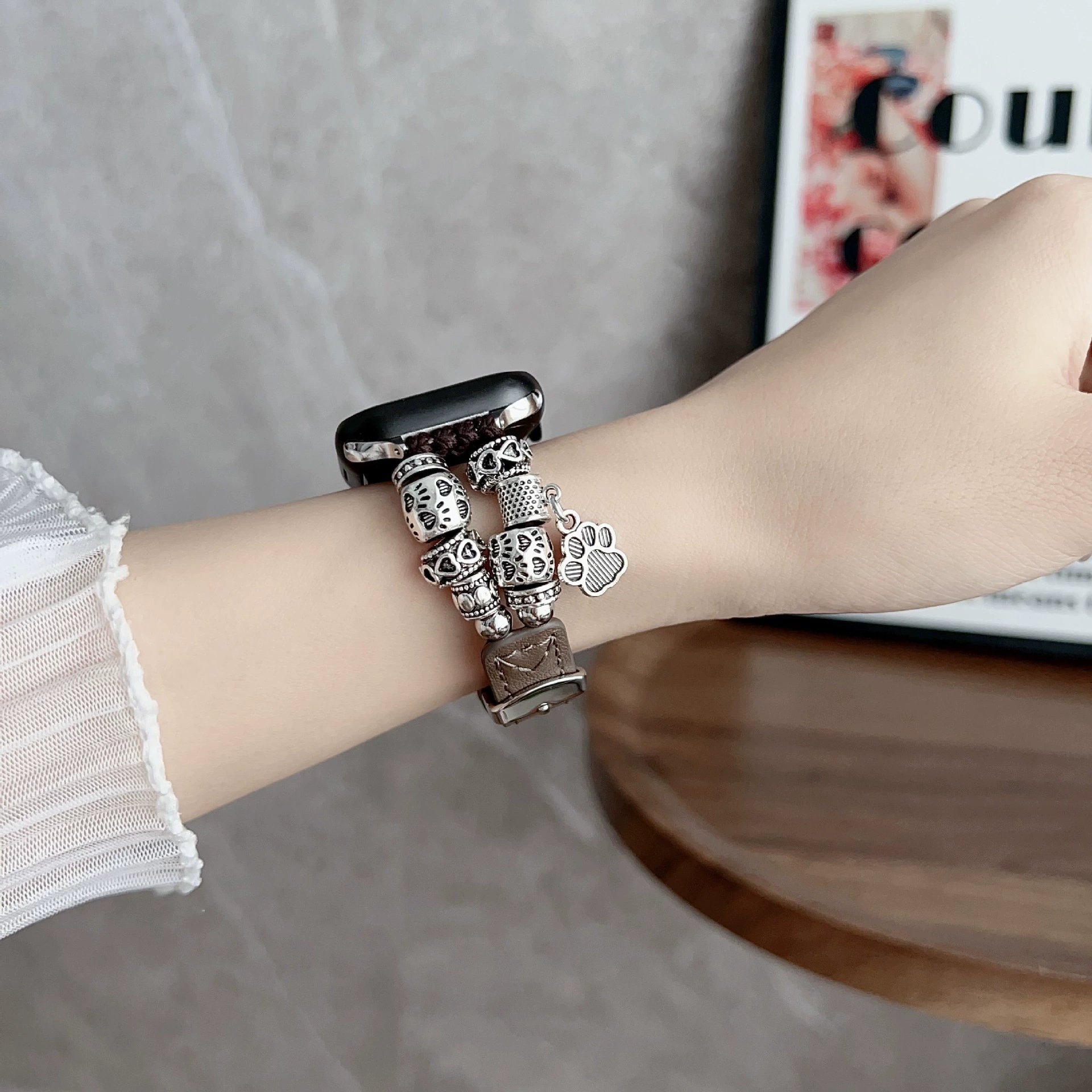 Apple, watch strap, genuine leather, high-quality style