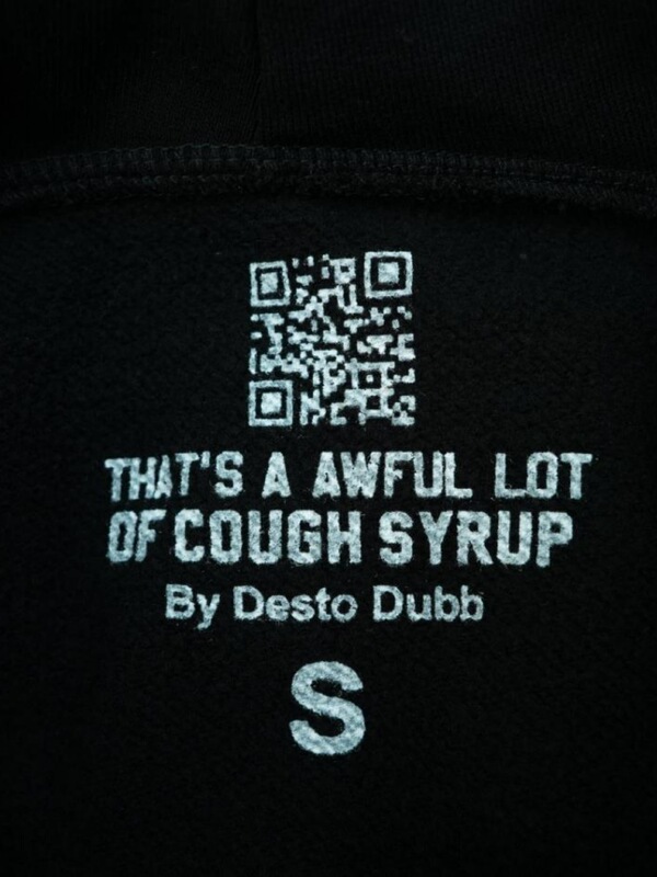 THAT'S A AWFUL LOT OF COUGH SYRUP クロスボーダー美容ファッションワインボトルプリントスウェットシャツパーカー|undefined