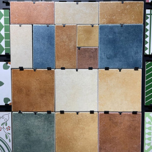 American Pastoral Antique Tiles 300X300 Chinese Floor Tiles Entrance Bathroom Kitchen Balcony Wall Tiles