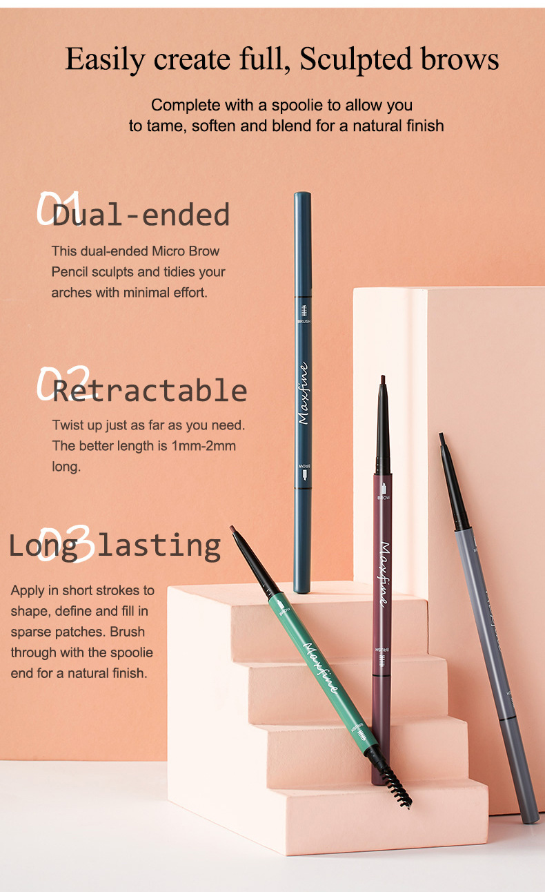 1 Piece Quantity 1 Piece Letter Eyebrow Pencil