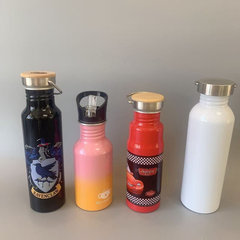 アメリカン大口スポーツボトルカスタマイズされたポータブルホットセール卸売クロスボーダー単層ステンレス鋼屋外ウォーターカップサイクリングケトル|undefined