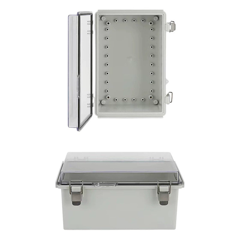 Водонепроницаемый распределительный короб из нержавеющей стали BG с пластиковой крышкой ABS, герметичный, для наружного использования, с кнопочным выключателем