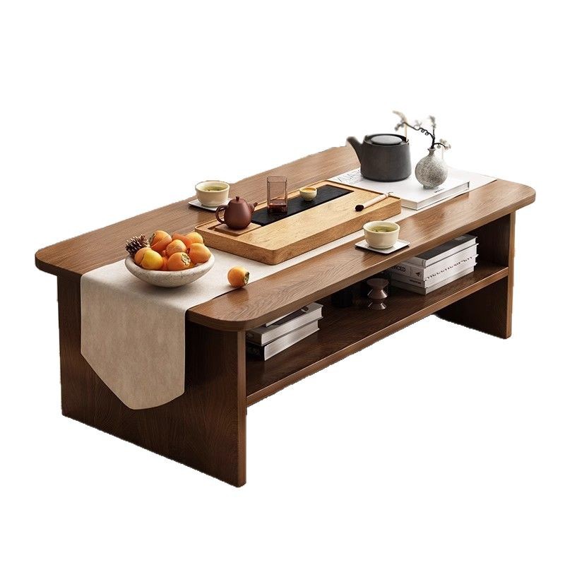 Mesa de té de ventana flotante mesa de té de tatami japonesa mesa de té casera mesa de kang mesa de mesa baja simple mesa de cama