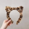 Леопардовый (вырезные кошачьи уши)