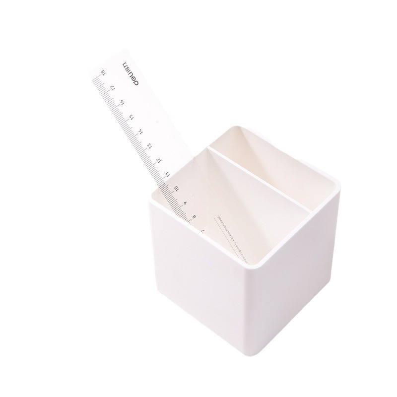 71952 regla de plástico transparente con línea ondulada 18cm estudiantes niños simple aprendizaje transparente al por mayor