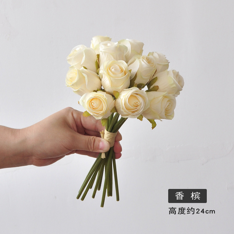 Florero de Vidrio Decorativo Elegante para Sala de Estar