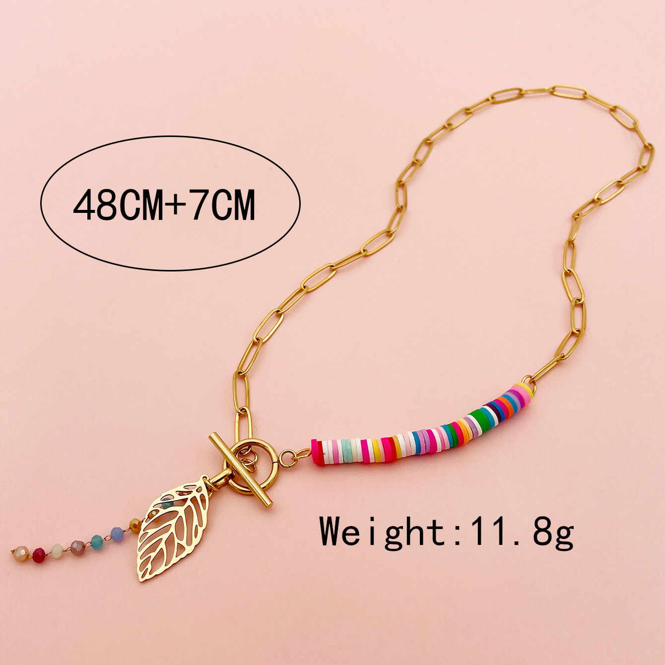 1 Piece Fashion Leaf Metal Titanium Steel Plating Womenu0027S Pendant Necklace