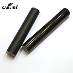 Kalike Pet Simulated Carbon Fiber Car Color Changing Film Hd 3D4D Interior Sticker 5D6D Glossy Carbon Fiber