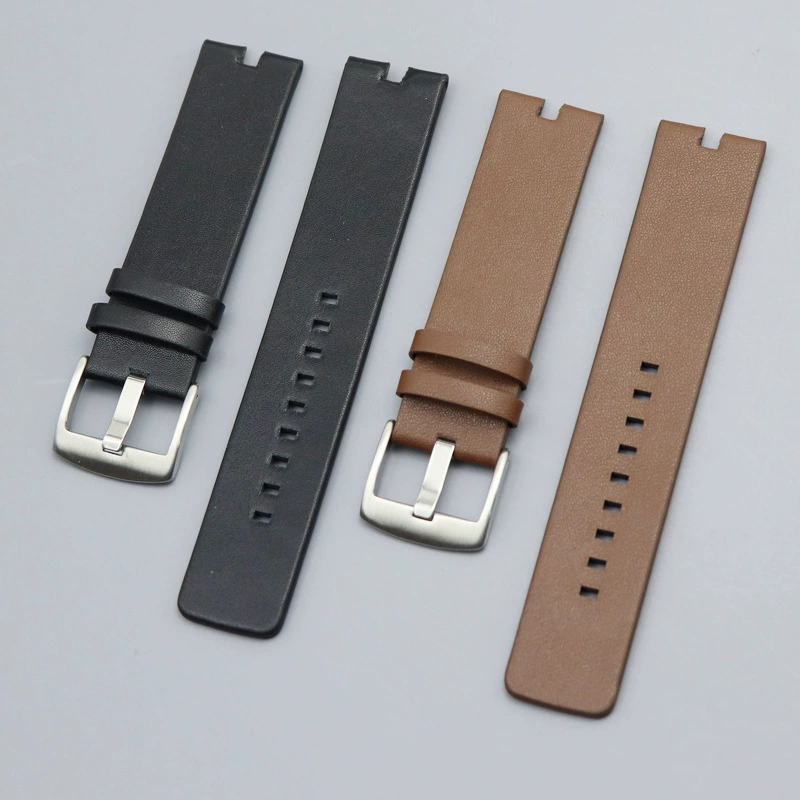 Черно-коричневый кожаный ремешок moto360 поколения смарт-часы ремень для мужчин и женщин