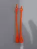 1 orange lazy shoelace