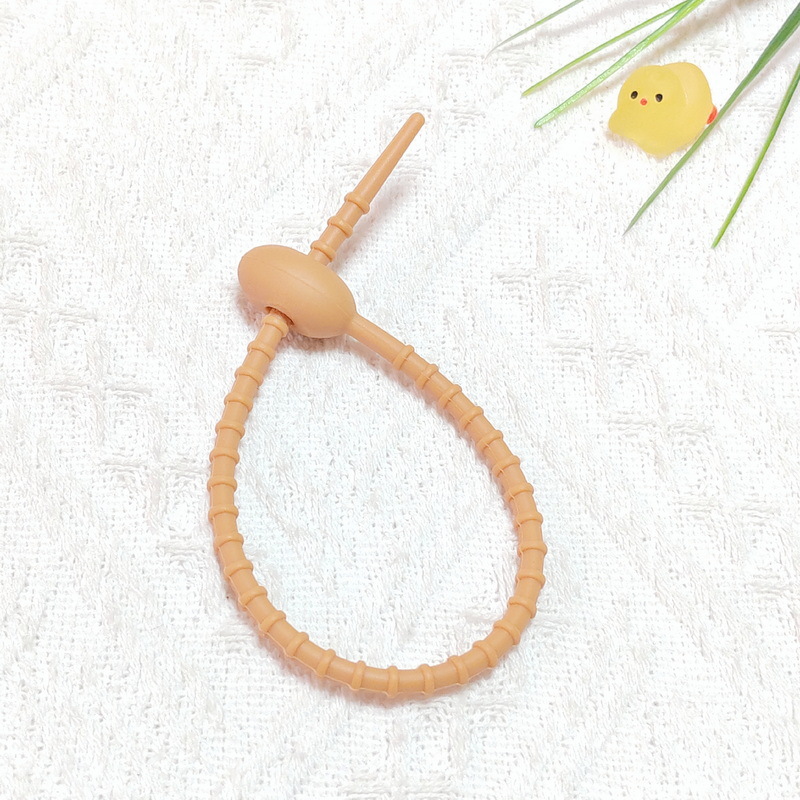 22CM 길이의 실리콘 타이, XQ9046-17 머드 옐로우