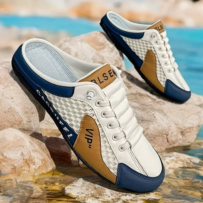 [Экологически чистый материал] Популярные трансграничные полутапочки большого размера, повседневные спортивные сандалии, мужская обувь для внешней торговли, Прямая доставка