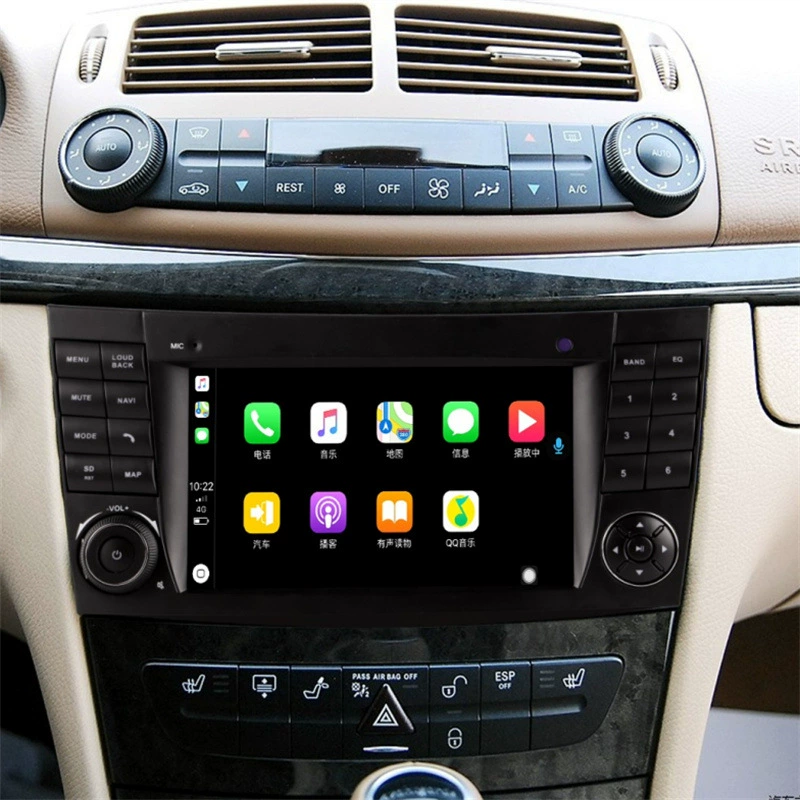 Подходит для Mercedes-Benz E-Class W211 (05–08) Android навигация «всё в одном», 7-дюймовый оригинальный стиль салона, восьмиядерный