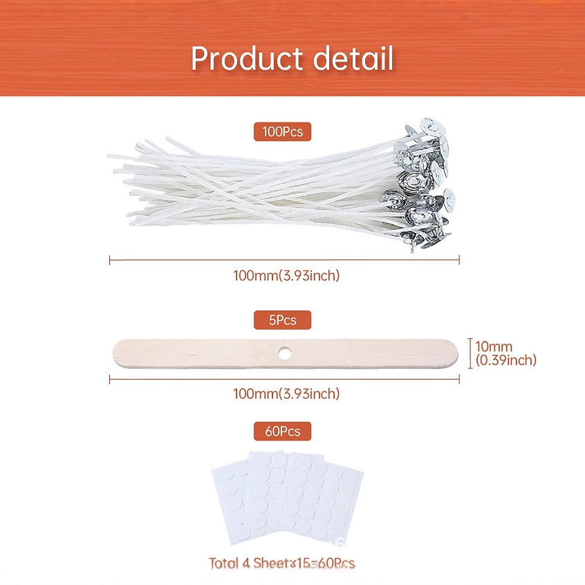 Candle, woven set, DIY