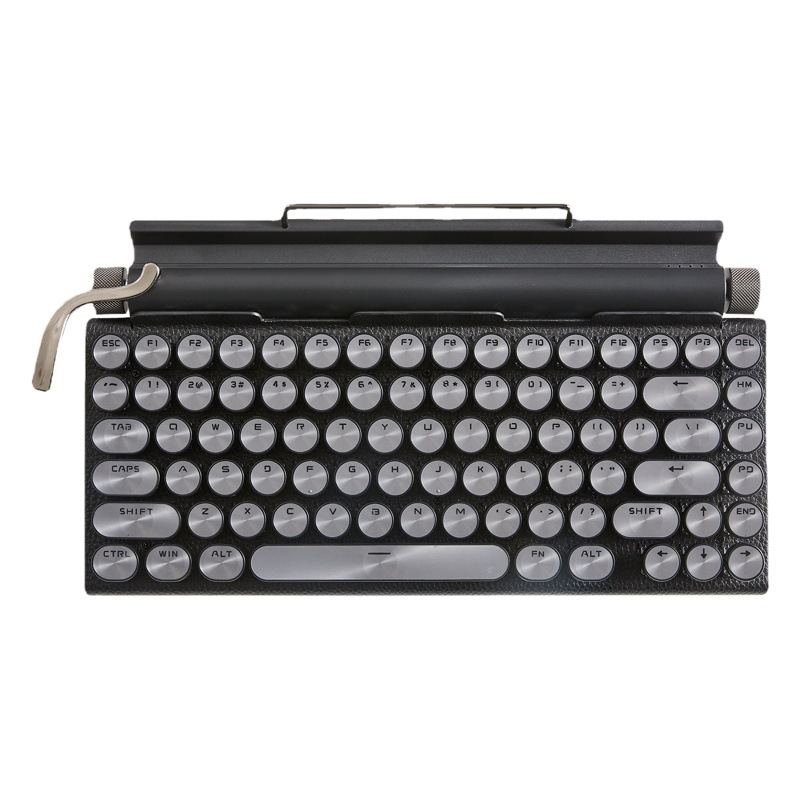 Teclado retro máquina de escribir teclado inalámbrico Bluetooth steampunk teclado mecánico tableta del teléfono móvil universal