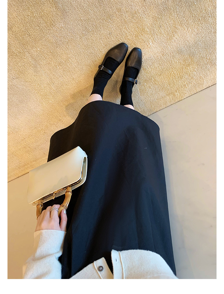 Flache Unterseite, vielseitige flache Öffnung, quadratischer Kopf, ein Knopfriemen, Mary Jane_voghion.com