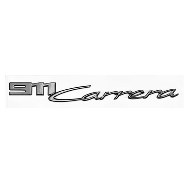 English logo: Car logo - gloss-black-911carrera-one-piece