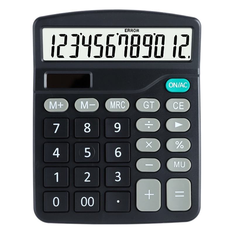 837 Calculadora de 12 bits de energía solar dual del estudiante de Color Calculadora compra de oficina ordenador al por mayor