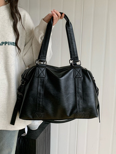Fashionable Cool Portable Travel Bag Women's 2024 New Korean Style Casual Tote Bag Large Capacity Crossbody Bag Luggage Bag
