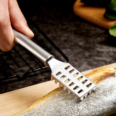 Wholesale Fish Scale Scraper 304 Stainless Steel Fish Scalp Scraper Creative Brush Household Scraper Tool One-Time Shipping