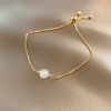 Fashionable trend universal beaded bracelet from pearl, light luxury style, internet celebrity, simple and elegant design