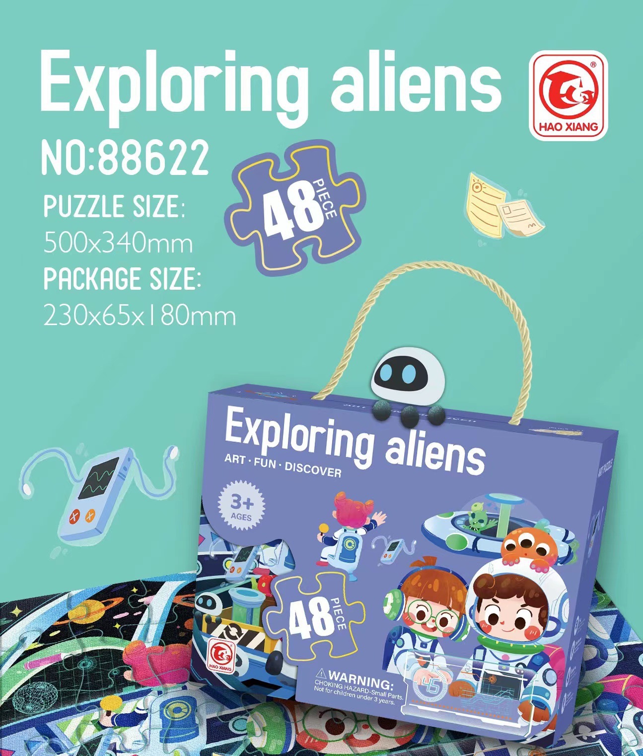 Explorar Alien (48 piezas)