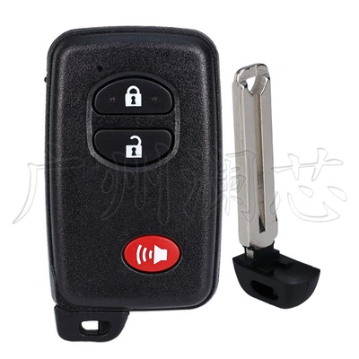 Replacement Shell — Car Keys - deputy-factory-key-shell-21-key-black