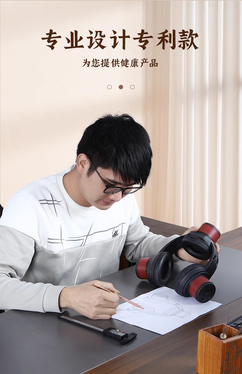 Ear Moxibustion Device Head and Baihui Point Tool with Moxa Smoke Chamber for Salon and Home Use key features