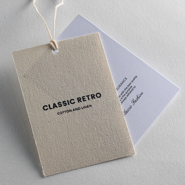 Cotton tag customization LOGO clothing listing custom clothes silk…