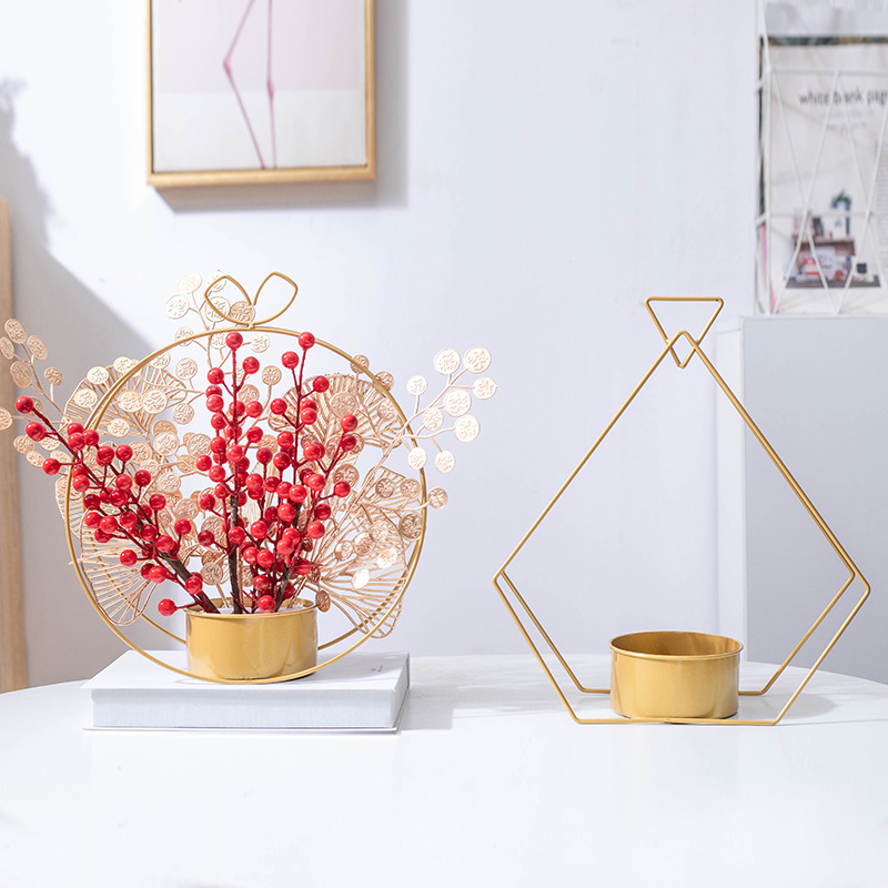 Fábrica al por mayor de estilo chino cesta de flores de hierro inauguración de la boda decoración regalo cesta de flores decoración portátil cesta de flores soporte de la flor