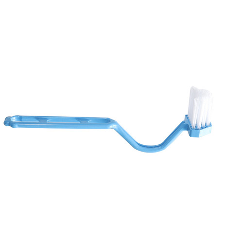Children's toilet cleaning brush small v toilet brush S-shaped gap brush curved small brush curved handle sanitary brush