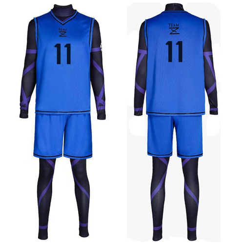 BLUELOCK blue prison jersey cosplay, Jie Shi Yi Feng Yue Hui Qian Qie Bao Ma Guo Shen, Lian Jie Jie Shi Yi
