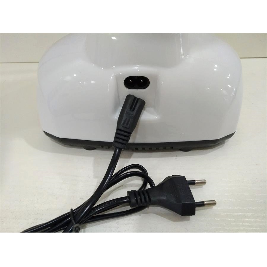 Nuevo 016T ventilador de escritorio recargable de 16 pulgadas 2 velocidad de viento iluminación LED ventilador recargable