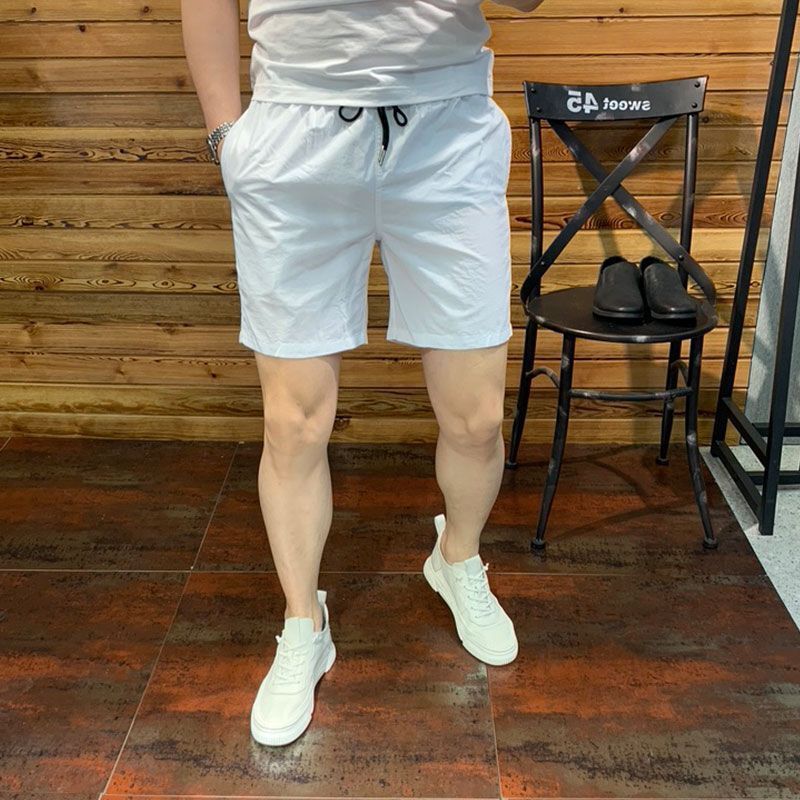 Summer New Korean Style Slim-fit Trendy Men's Five-point Pants Colorful Fashion Men's Jogging Casual Shorts Beach Couple Summer New Korean Style Slim-fit Trendy Men's Five-point Pants Colorful Fashion Men's Jogging Casual Shorts Beach Couple