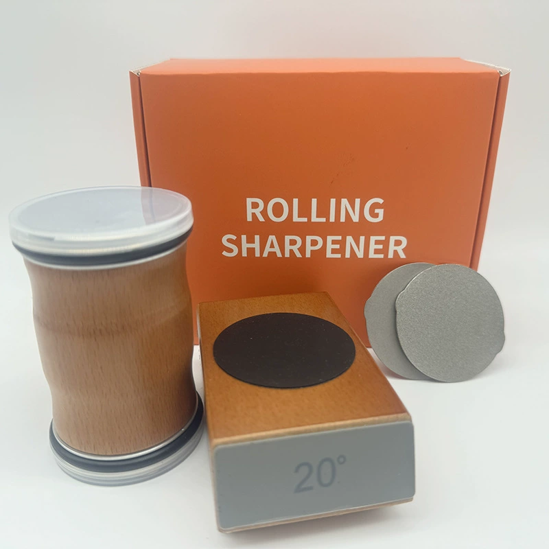 Кросс-бордер взрыв Rolling Knife Sharpener Rolling Wheel Twin Diamond Stone Facial Speed