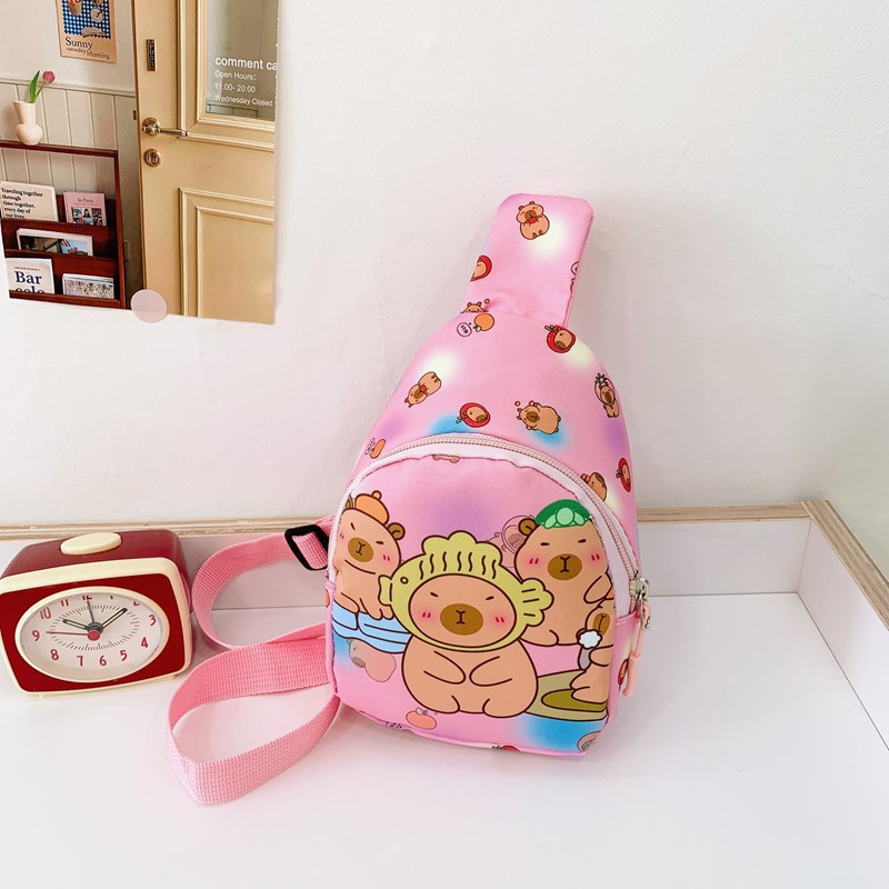 Bolsos para niños, bolsos de mochila para niñas lindas, bolsos de pecho para niñas, bolsos de caricatura para bebés, bolsos de cambio para niños
