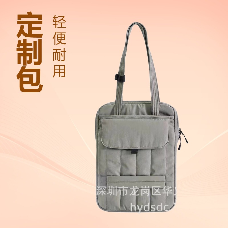 跨境批发笔记本单肩包多用途托特包13.3/14寸男女15/16手提电脑包