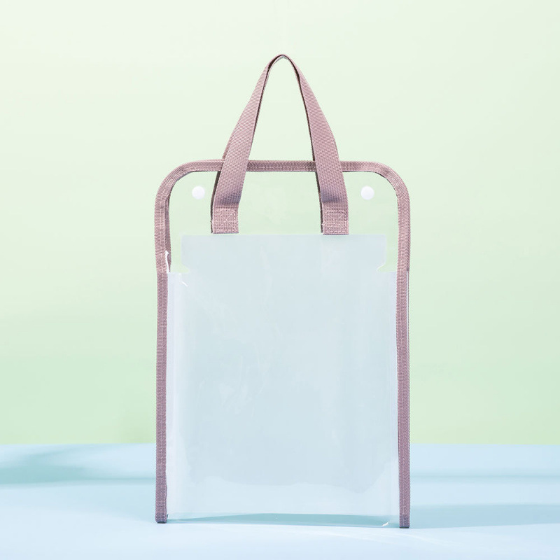 A4 carpeta de bolsa de papel de prueba transparente 13 capa de gran capacidad paquete de órgano impermeable de PVC bolsa de almacenamiento de datos de papel de prueba de estudiantes