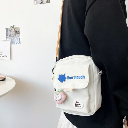 Cute little bag for women, new trendy girly student mobile phone bag, Japanese style small fresh cross-body waterproof